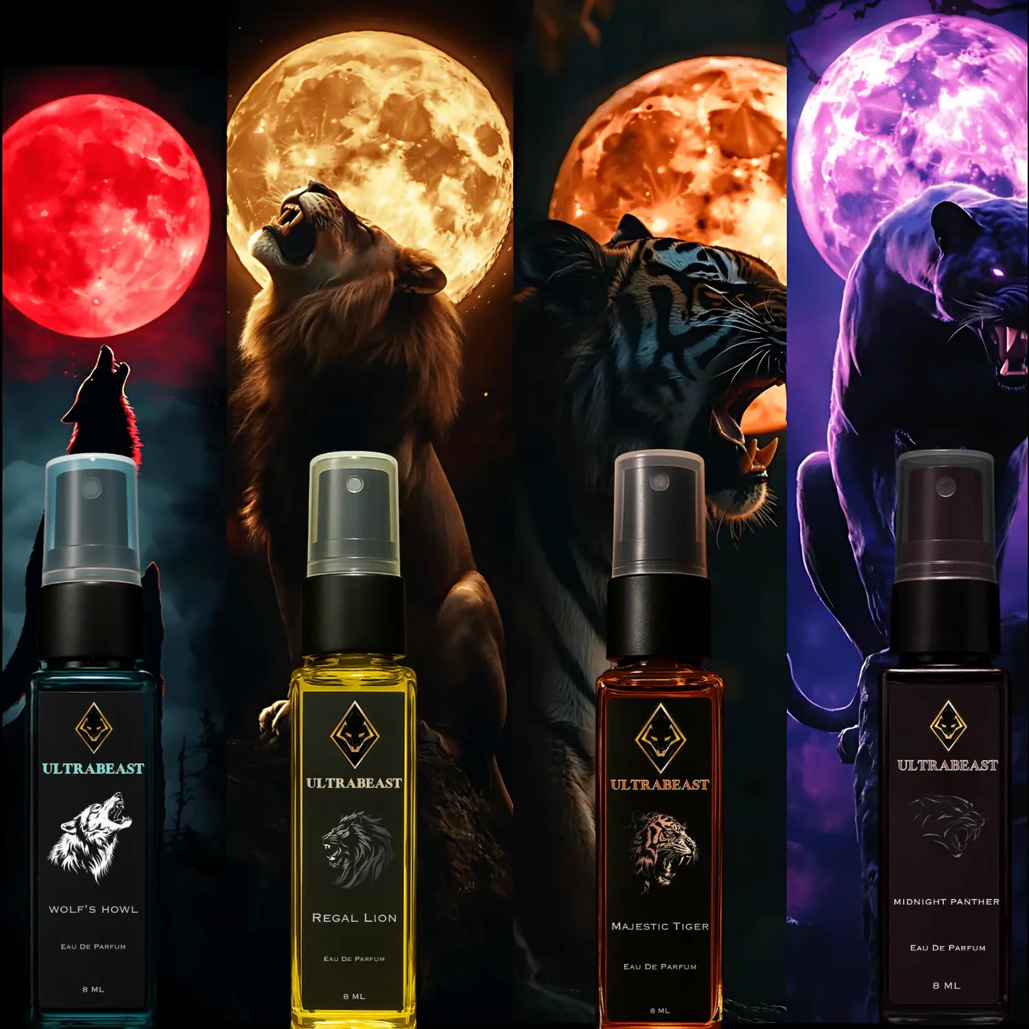 Ultrabeast Alpha Mini Combo |  4 Signature 8ML Scents