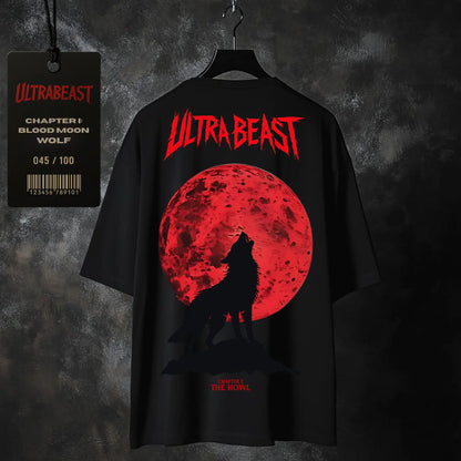 Blood Moon Wolf Combo T-Shirts - Limited Edition