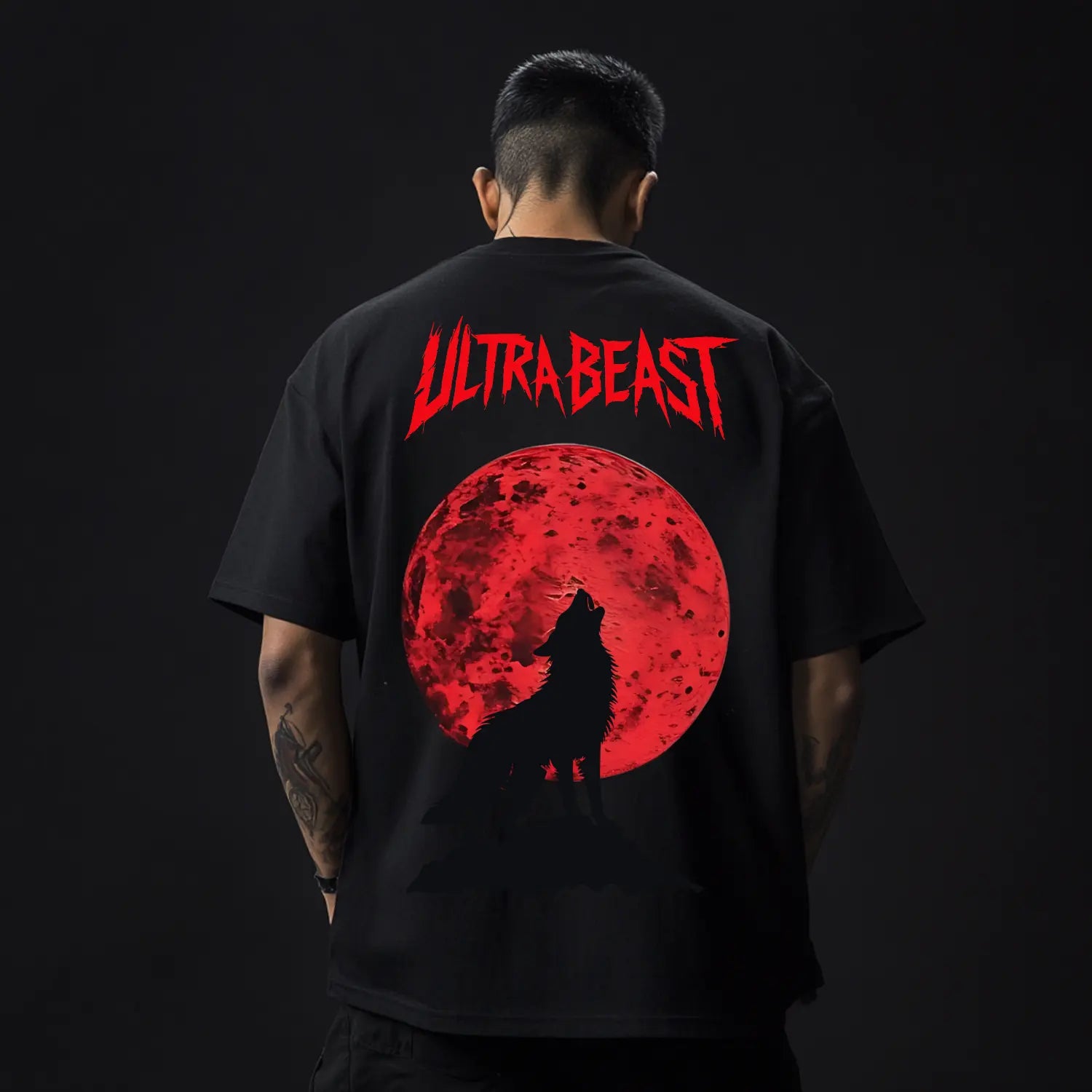 Blood Moon Wolf Combo T-Shirts - Limited Edition